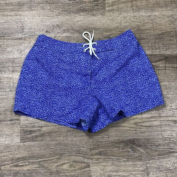 Point Conception Board Shorts ~ Sz 7/8 ~ Blue ~ Mid Rise ~ 3" Inseam - Picture 2 of 4